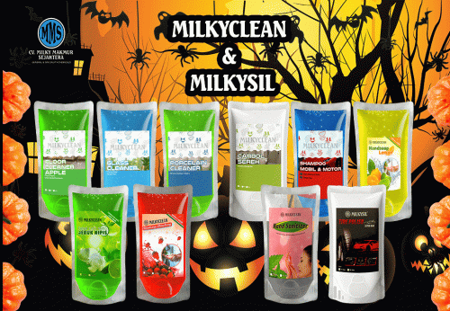 Bersihkan Kengerian Halloween Bersama Milkyclean | Produk Kebersihan CV. Milky Makmur Sejahtera