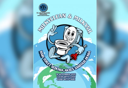 Peran Produk Kebersihan Milkyclean Untuk Hari Toilet Sedunia 2025